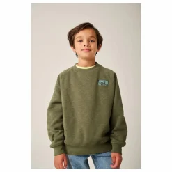 Tumble N'Dry Sweat Halfpipe Coton Bio | Vert kaki