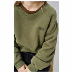 Outlet American Vintage Sweat Izubird | Vert kaki