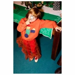 Bobo Choses Sweat Jouet en Bois Coton Bio | Orange New