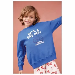 Outlet Bonton Sweat Lame Day Off | Bleu roi
