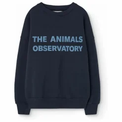 The Animals Observatory Sweat Leo | Bleu marine Sale