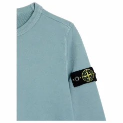 Stone Island Sweat Logo | Bleu Clair Outlet