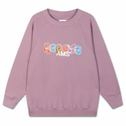 Online Repose AMS Sweat Logo Coton Bio | Mauve