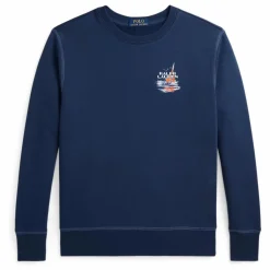Ralph Lauren Sweat Logo Fibres Recyclées | Bleu marine Clearance