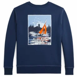 Ralph Lauren Sweat Logo Fibres Recyclées | Bleu marine Clearance