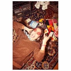 Enfant Piupiuchick Sweat Léopard Eponge Coton Bio |