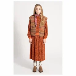 Enfant Piupiuchick Sweat Léopard Volants Eponge Bio |