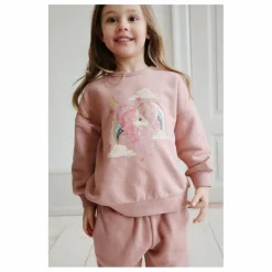 Online Konges Sløjd Sweat Lou Paillettes | Rose