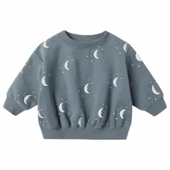 Online Quincy Mae Sweat Lunes Coton Bio | Bleu gris