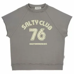 Tocoto Vintage Sweat Manches Courtes | Gris foncé Clearance