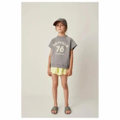 Tocoto Vintage Sweat Manches Courtes | Gris foncé Clearance