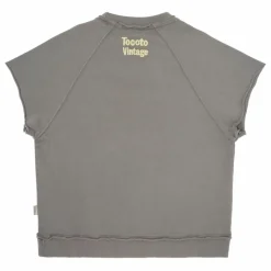 Tocoto Vintage Sweat Manches Courtes | Gris foncé Clearance