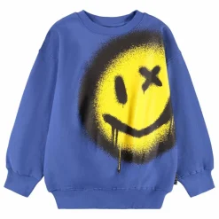 Online Molo Sweat Mar Coton Bio | Bleu