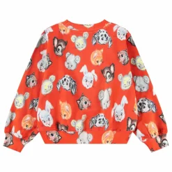 Molo Sweat Marge Coton Bio | Orange Clearance