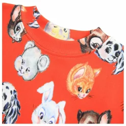 Molo Sweat Marge Coton Bio | Orange Clearance