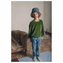 Discount Marlot Paris Sweat Maxime Velours | Vert