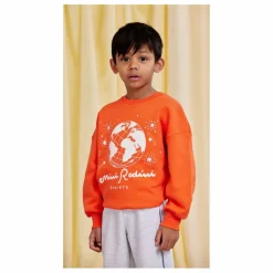 Sale Mini Rodini Sweat Coton Bio | Rouge