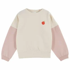 Emile et Ida Sweat Molleton Coton Bio | Rose pâle New