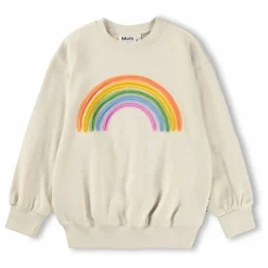 Enfant Molo Sweats|Sweat Monti Arc-en-ciel Coton Bio |