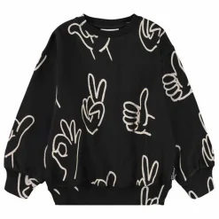 Enfant Molo Sweat Monti Hands Coton Bio |