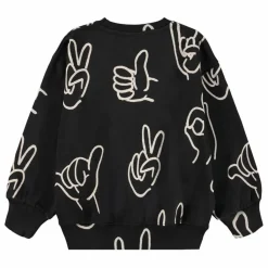 Enfant Molo Sweat Monti Hands Coton Bio |