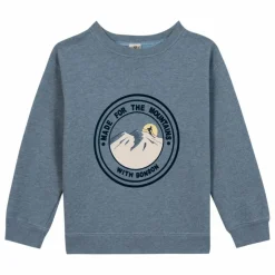Online Bonton Sweat Mountain | Bleu chiné