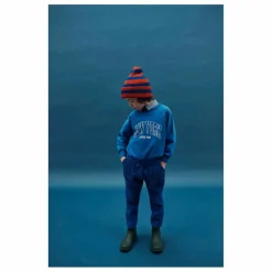 Clearance Emile et Ida Sweat New York Coton Bio | Bleu roi