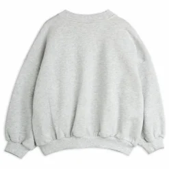 Sale Mini Rodini Sweat Ours Coton Bio | Gris