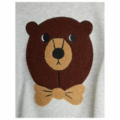 Sale Mini Rodini Sweat Ours Coton Bio | Gris