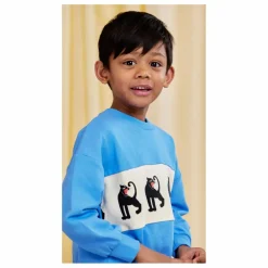 Enfant Mini Rodini Sweat Panther Coton Bio |