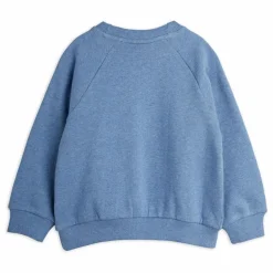 Outlet Mini Rodini Sweat Panther Coton Bio | Bleu