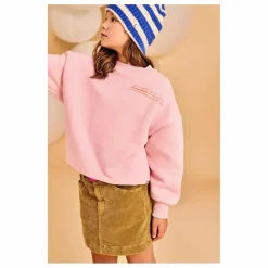 Online AO76 Sweat Percy Noodles Coton Bio | Rose poudré
