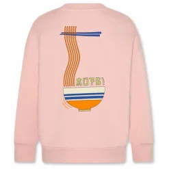 Online AO76 Sweat Percy Noodles Coton Bio | Rose poudré