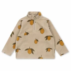 Enfant Konges Sløjd Sweat Polaire Tavi Citrons Fibres Recyclées |