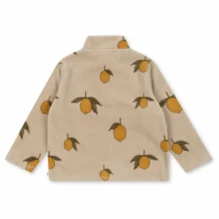 Enfant Konges Sløjd Sweat Polaire Tavi Citrons Fibres Recyclées |