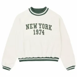 Rylee + Cru Sweat Raglan New York | Ecru Outlet