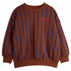 Enfant Mini Rodini Sweat Rayures Coton Bio |
