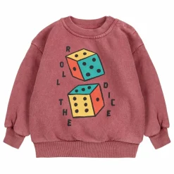 Bobo Choses Sweat Roll The Dice Coton Bio |