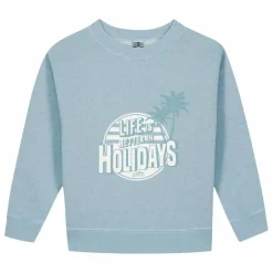 Hot Bonton Sweat Smile Holidays | Bleu Clair