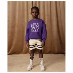 Hot Mini Rodini Sweat Sunday Coton Bio | Violet