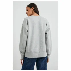 Online Rails Sweat The Varsity | Gris chiné