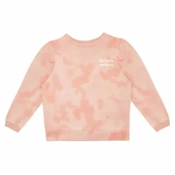 the new society Sweat Tie and Dye Coton Bio | Rose pâle Online