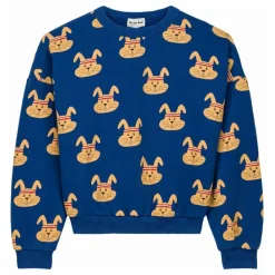 Clearance We Are Kids Sweat Tony Lapins Coton Bio | Bleu