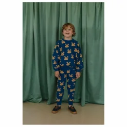 Clearance We Are Kids Sweat Tony Lapins Coton Bio | Bleu