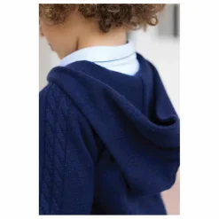 Enfant Tartine et Chocolat Sweat Torsades Laine |