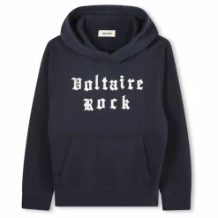 Sale Zadig & Voltaire Sweat Voltaire Rock Coton Bio | Bleu marine