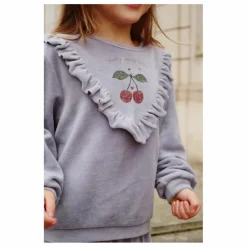 Clearance Konges Sløjd Sweat Wally Volants | Gris