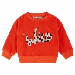 Emile et Ida Sweat Wild Eponge | Rouge Clearance