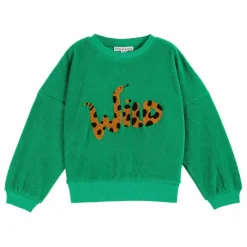 Discount Emile et Ida Sweat Wild Eponge | Vert