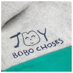 Bobo Choses Sweat Zippé Joy Coton Bio | Gris chiné